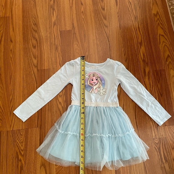 🎈🎈🎈Disney Frozen Blue Princess Dress Size 5 - Picture 8 of 8
